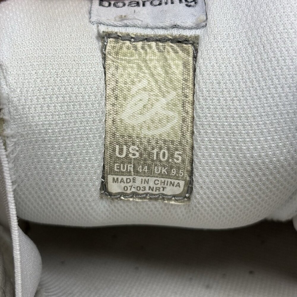 Es Skateboard Shoes White/Tan Men’s 10.5 07-03 NRT Rare OG Vintage Style Classic - Picture 11 of 12